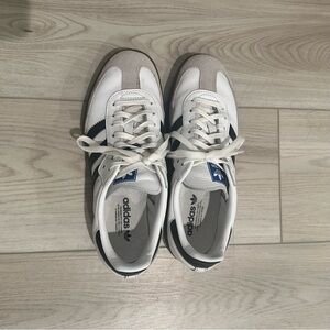 Adidas Originals Samba OG White and Beige Sneakers